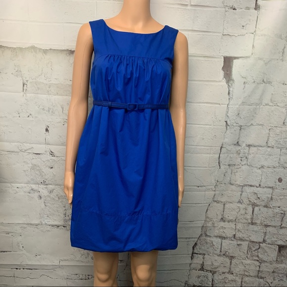 Theory Dresses & Skirts - Theory Royal Blue Belted Dress